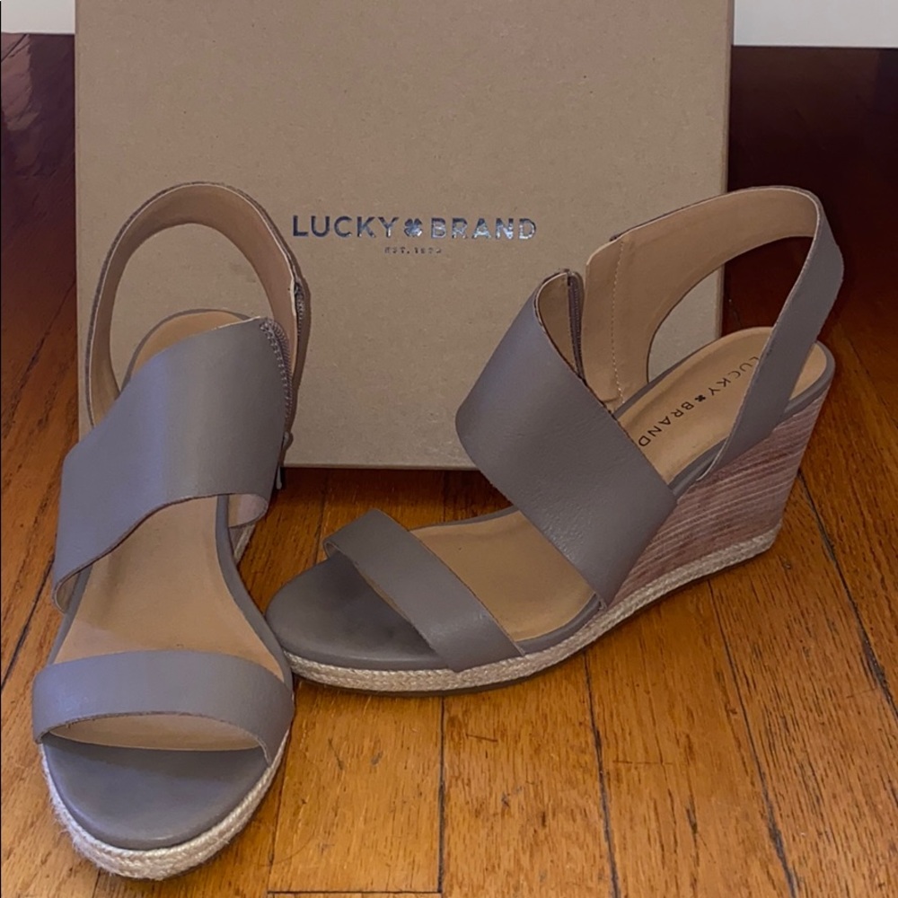 Lucky Brand Mid Wedge Sandal